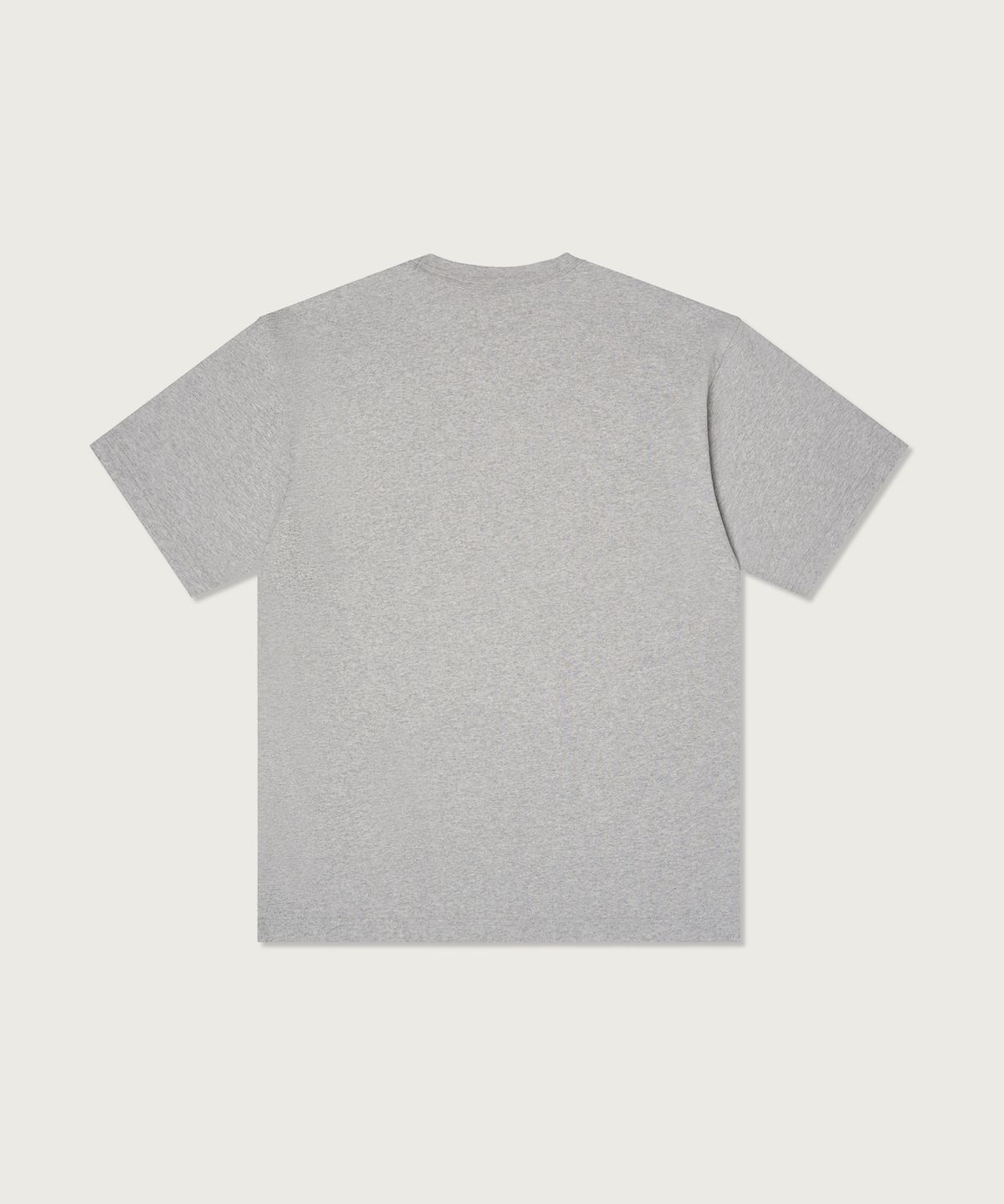 챔피온(CHAMPION) 루즈핏 워싱 크루 티셔츠 Grey