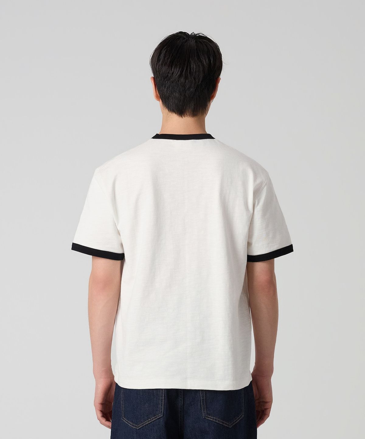 챔피온(CHAMPION) 헤리티지 로체스터 링거 티셔츠 White