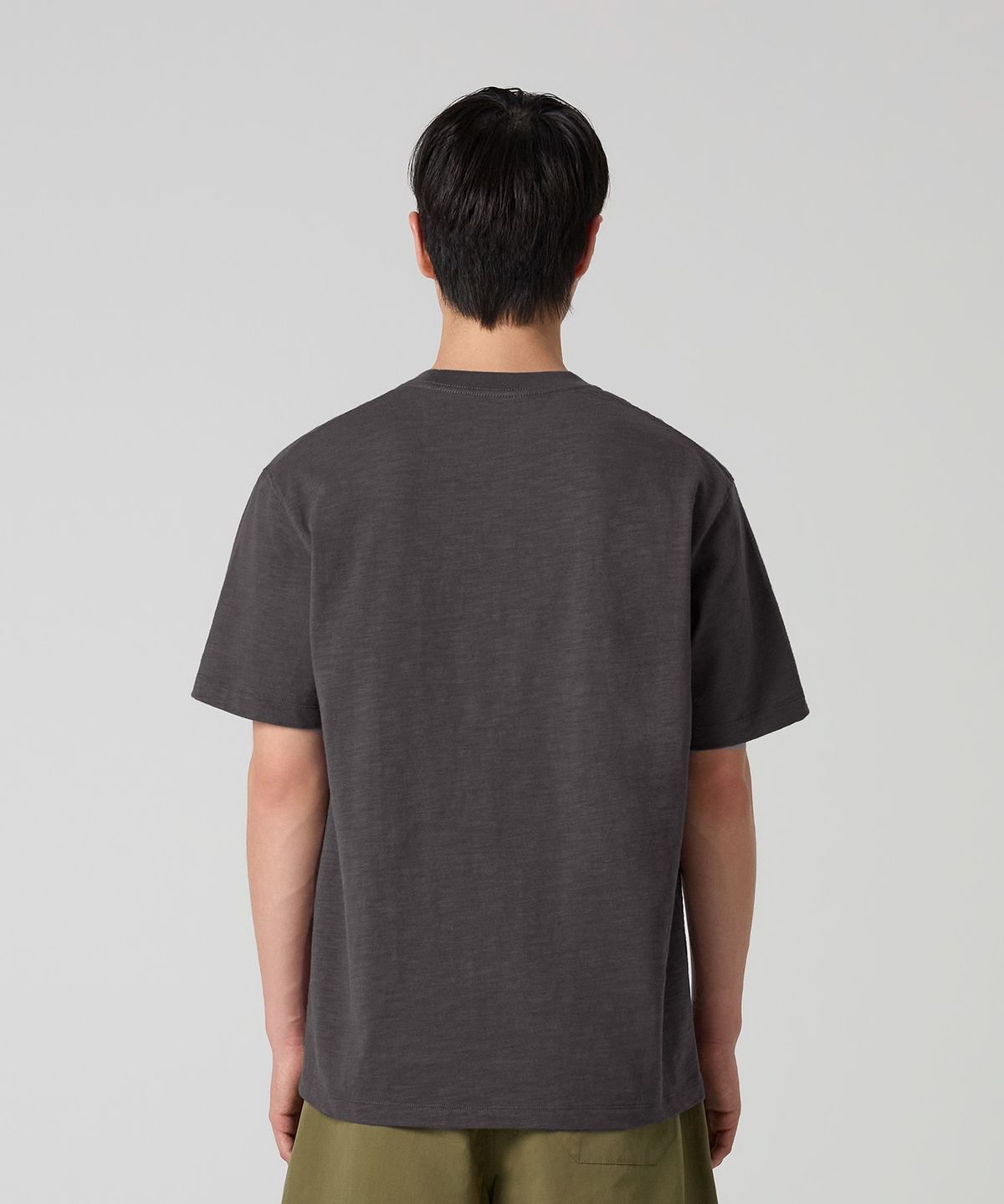 챔피온(CHAMPION) 헤리티지 애틀래틱 티셔츠 Charcoal