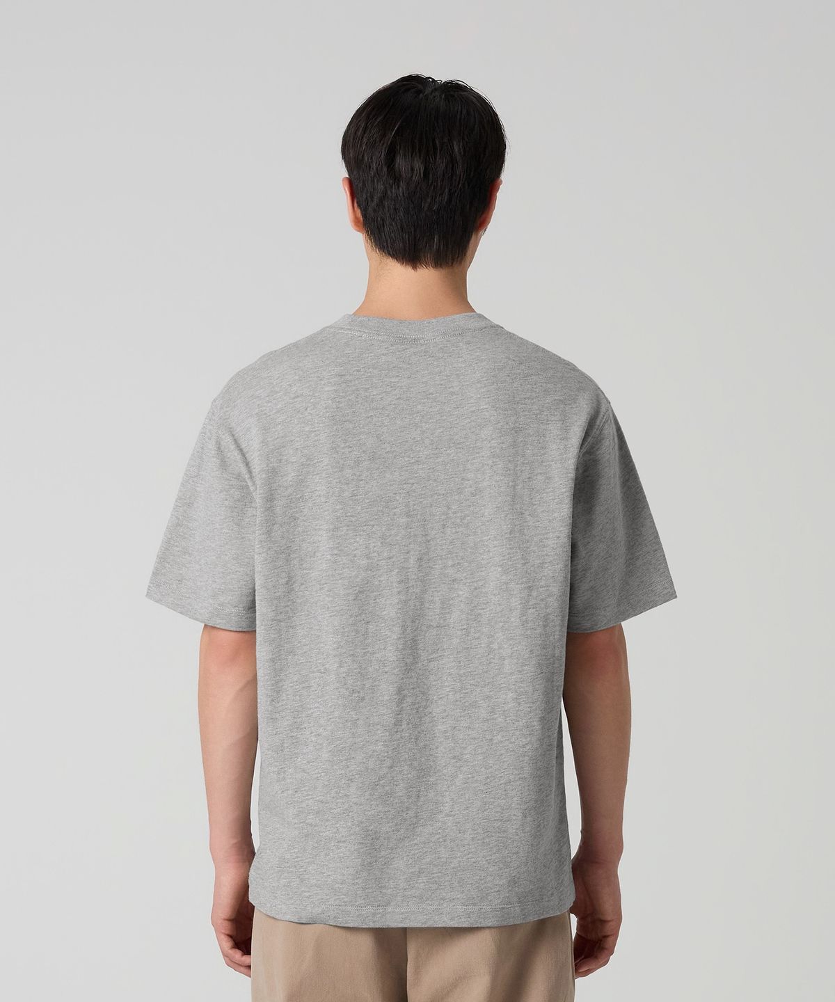 챔피온(CHAMPION) 헤리티지 윙풋 티셔츠 Grey