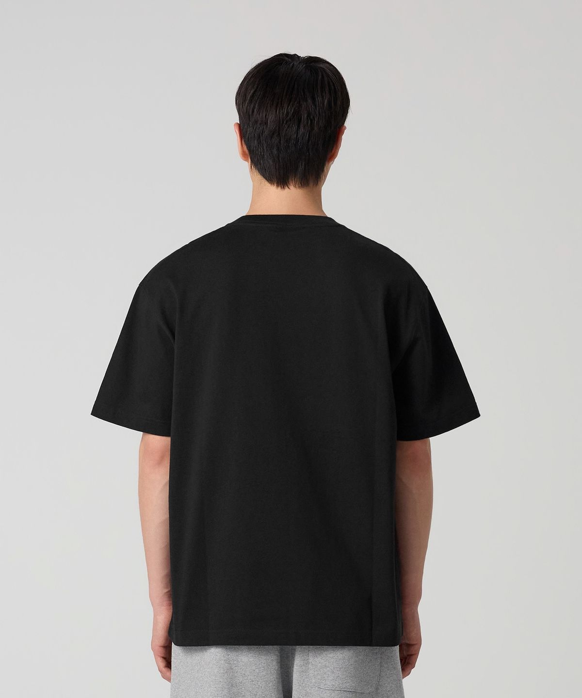 챔피온(CHAMPION) 바스켓볼 프린트 티셔츠 Black