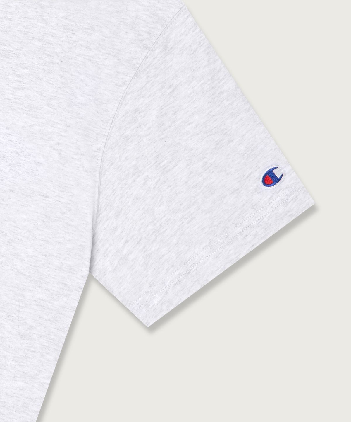 챔피온(CHAMPION) 바스켓볼 프린트 티셔츠 Light Grey