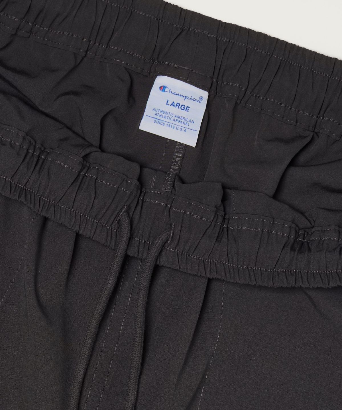 챔피온(CHAMPION) C로고 우븐 쇼츠 Charcoal