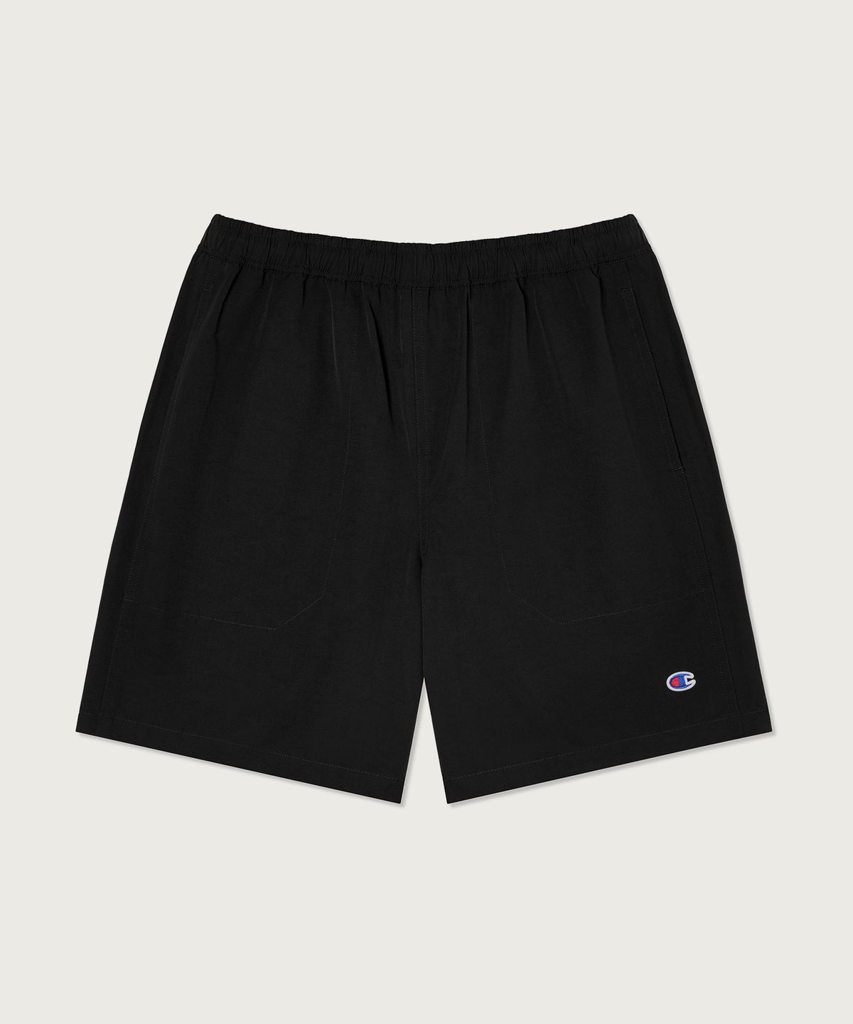 챔피온(CHAMPION) C로고 우븐 쇼츠 Black