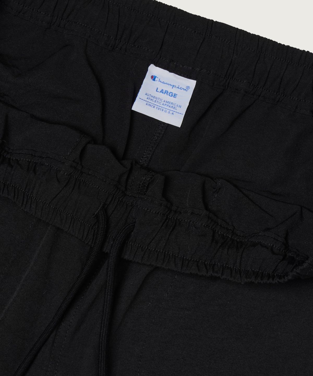 챔피온(CHAMPION) C로고 우븐 쇼츠 Black