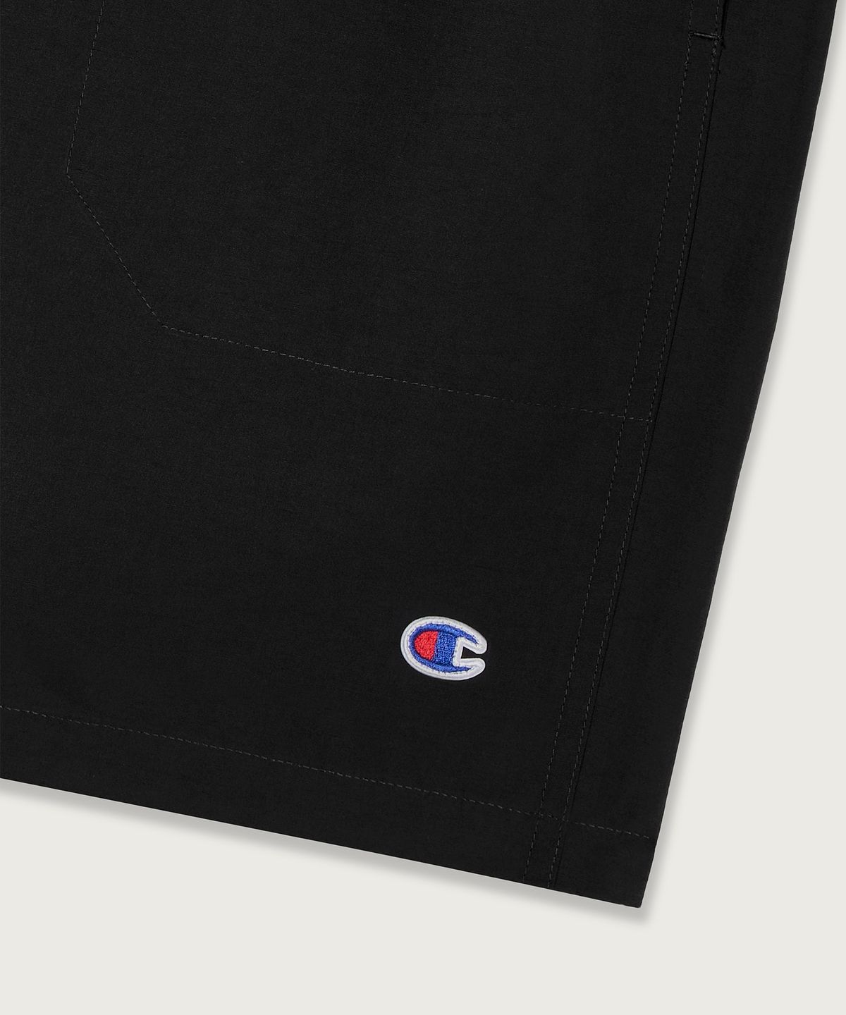 챔피온(CHAMPION) C로고 우븐 쇼츠 Black