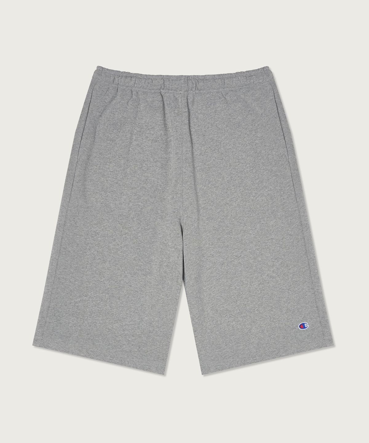 챔피온(CHAMPION) C로고 루즈핏 버뮤다 스웨트 팬츠 Grey
