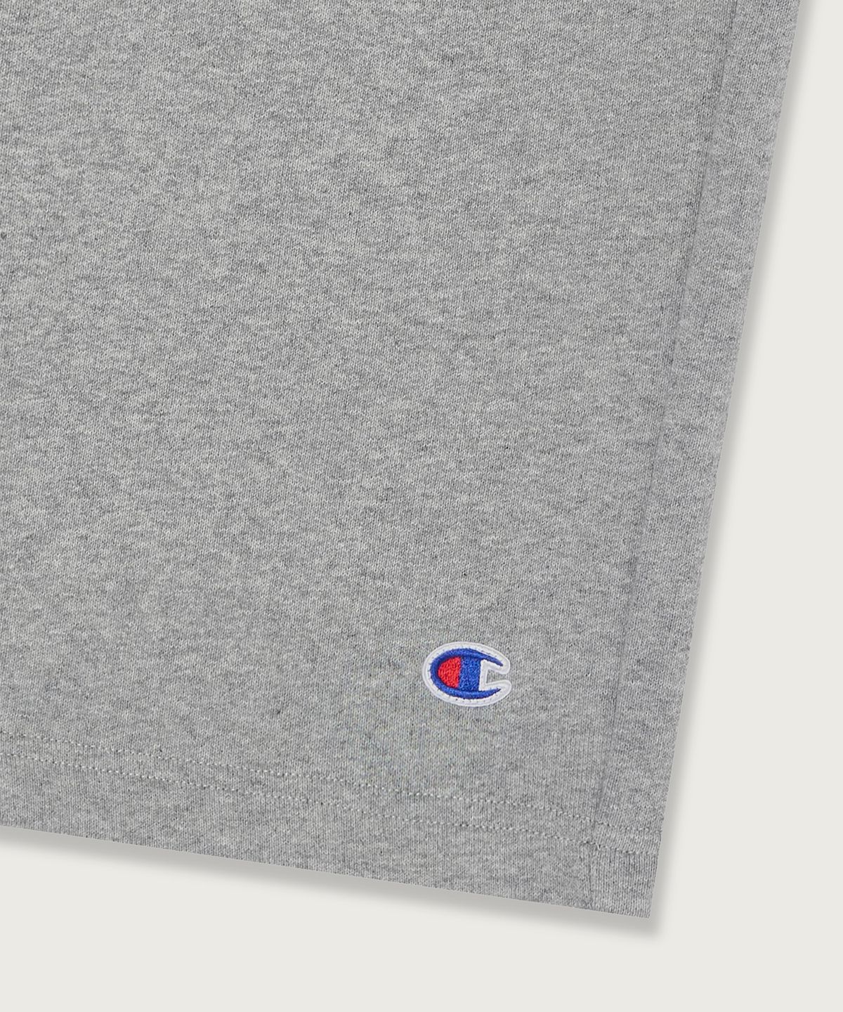 챔피온(CHAMPION) C로고 루즈핏 버뮤다 스웨트 팬츠 Grey