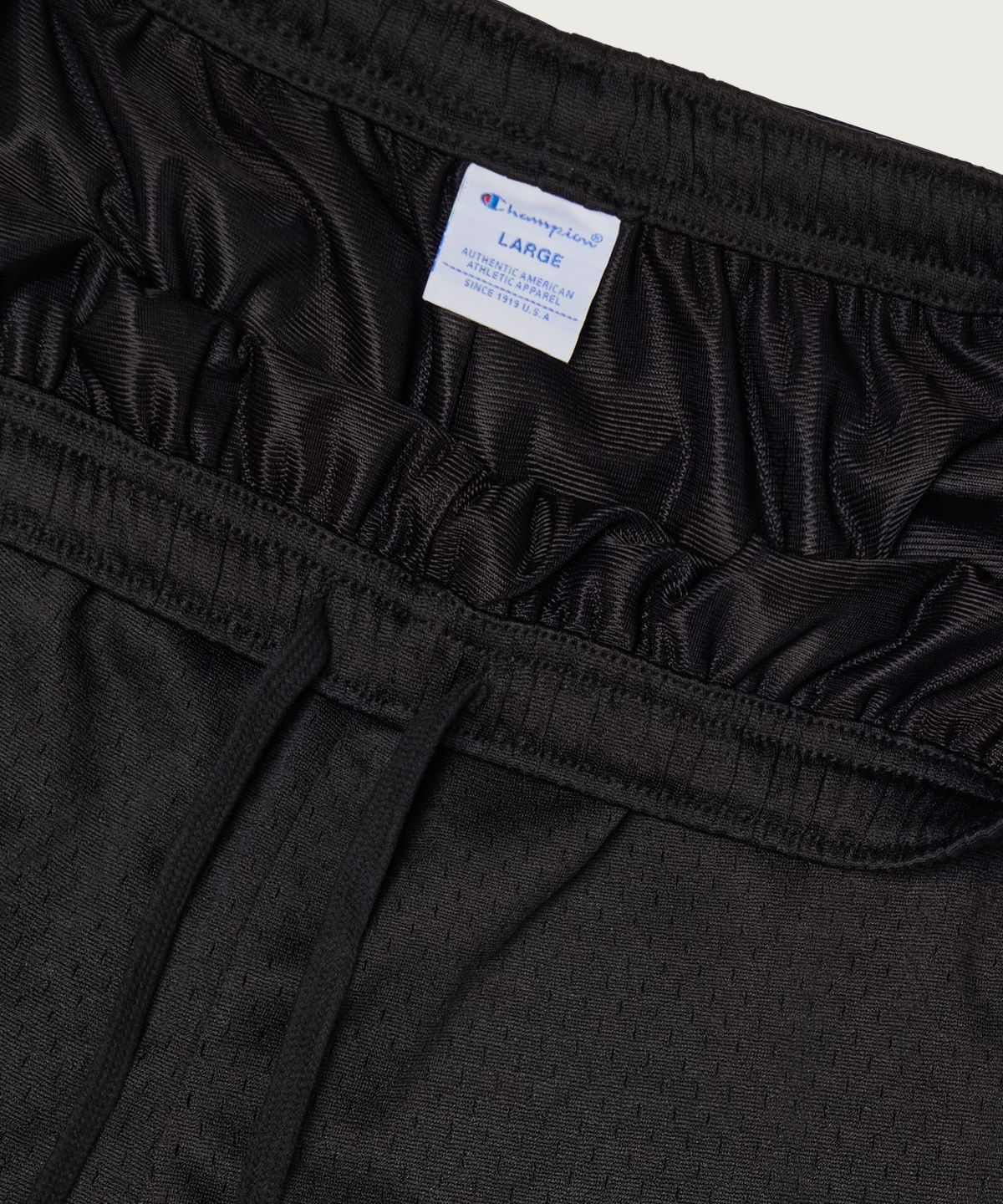 챔피온(CHAMPION) 바스켓볼 메쉬 쇼츠 Black