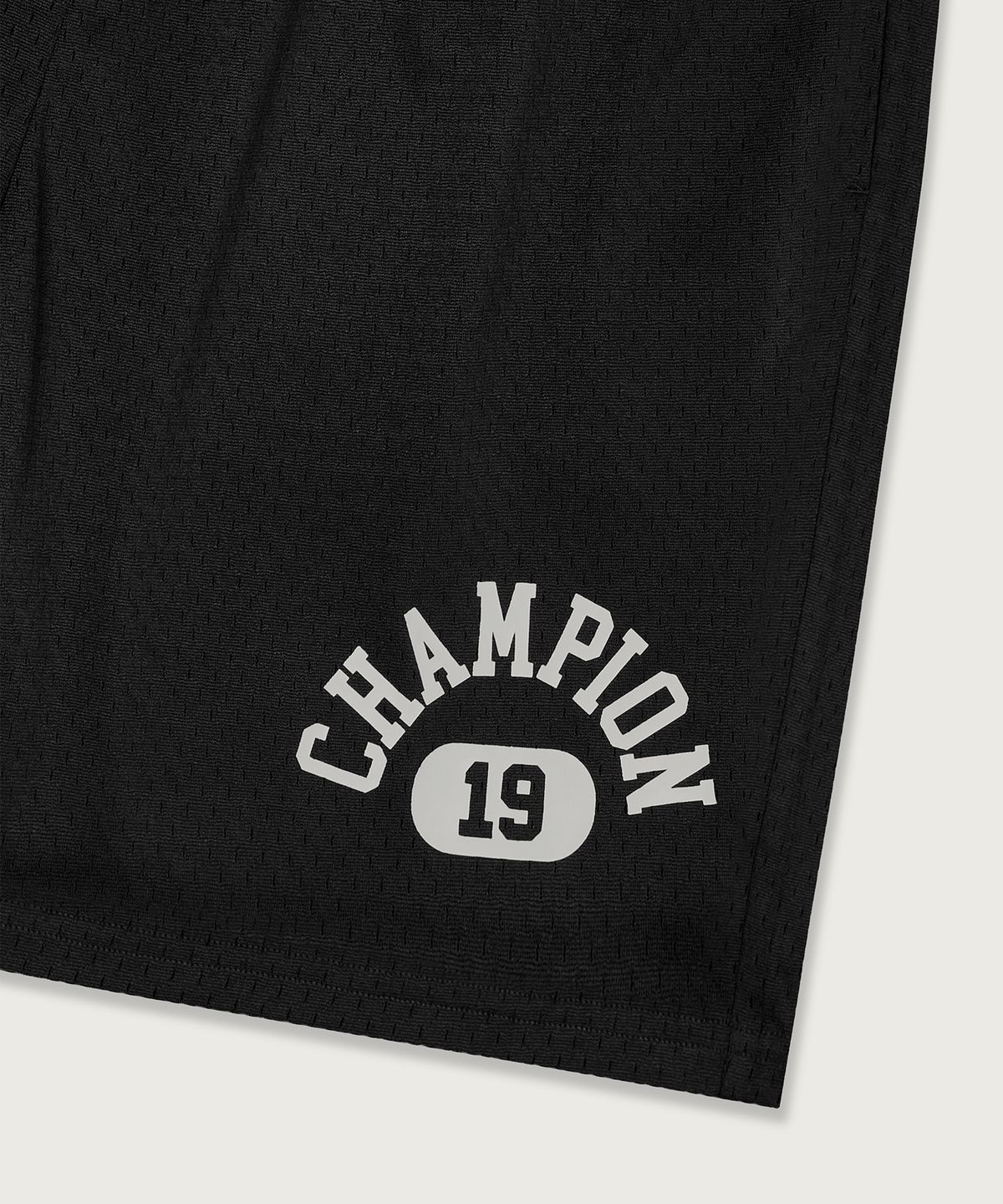 챔피온(CHAMPION) 바스켓볼 메쉬 쇼츠 Black
