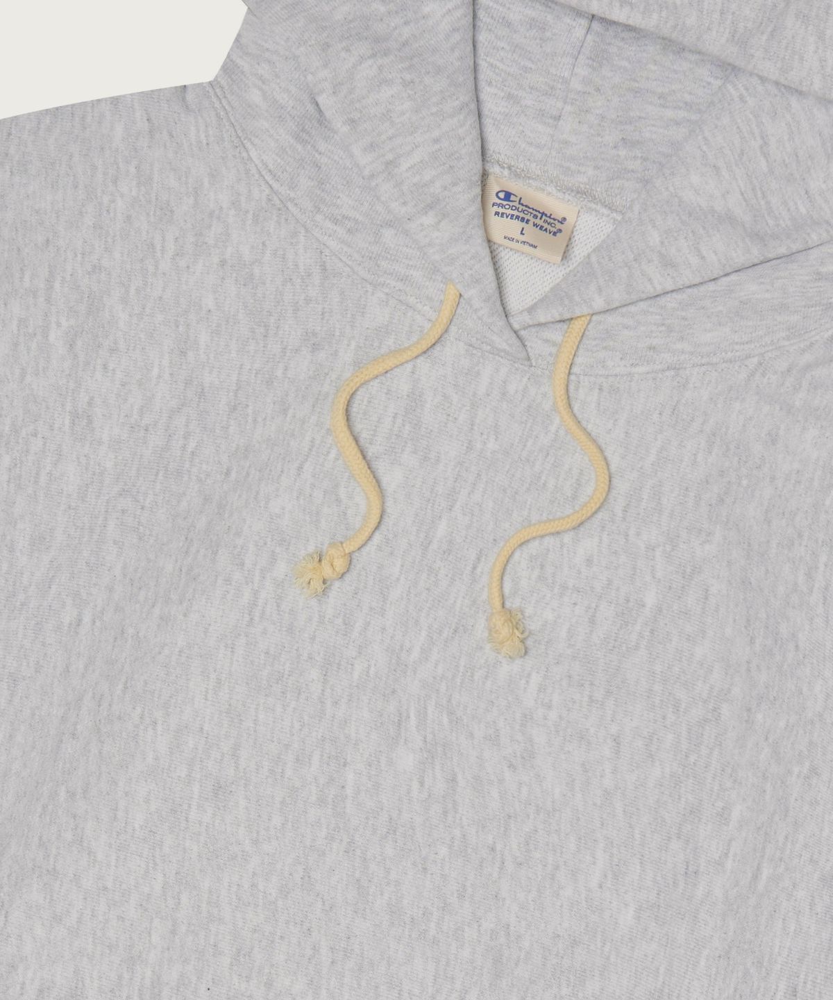 챔피온(CHAMPION) 리버스위브 루즈핏 후드 티셔츠 Light Grey