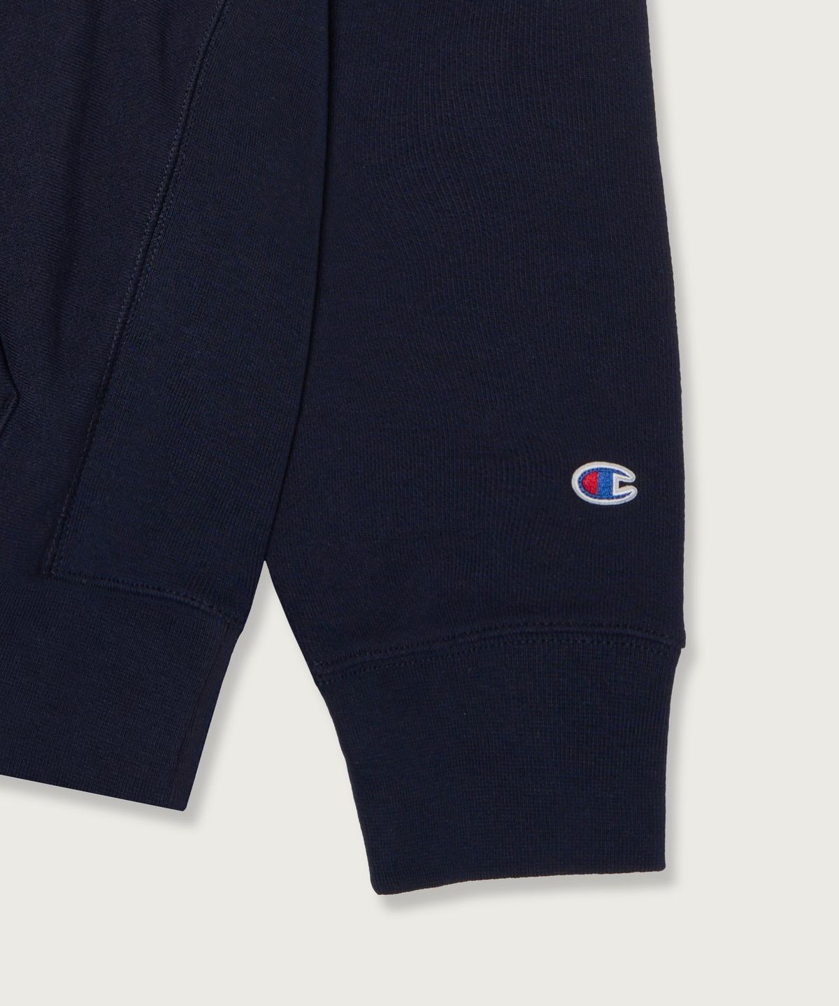 챔피온(CHAMPION) 리버스위브 루즈핏 후드 티셔츠 Navy