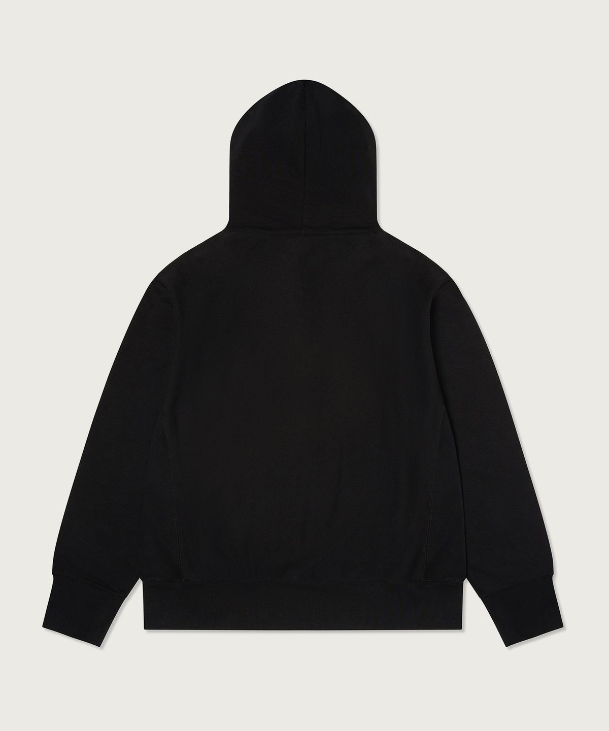 챔피온(CHAMPION) 리버스위브 루즈핏 후드 집업 Black