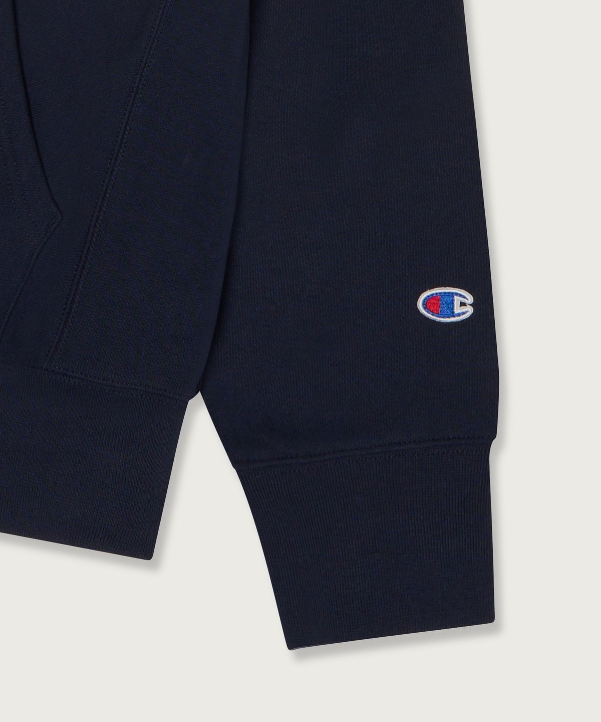 챔피온(CHAMPION) 리버스위브 루즈핏 후드 집업 Navy