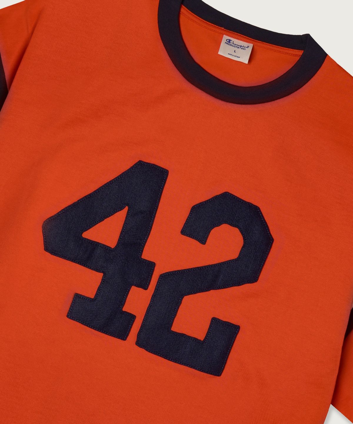 챔피온(CHAMPION) 70s 나일론 팀 저지 Orange