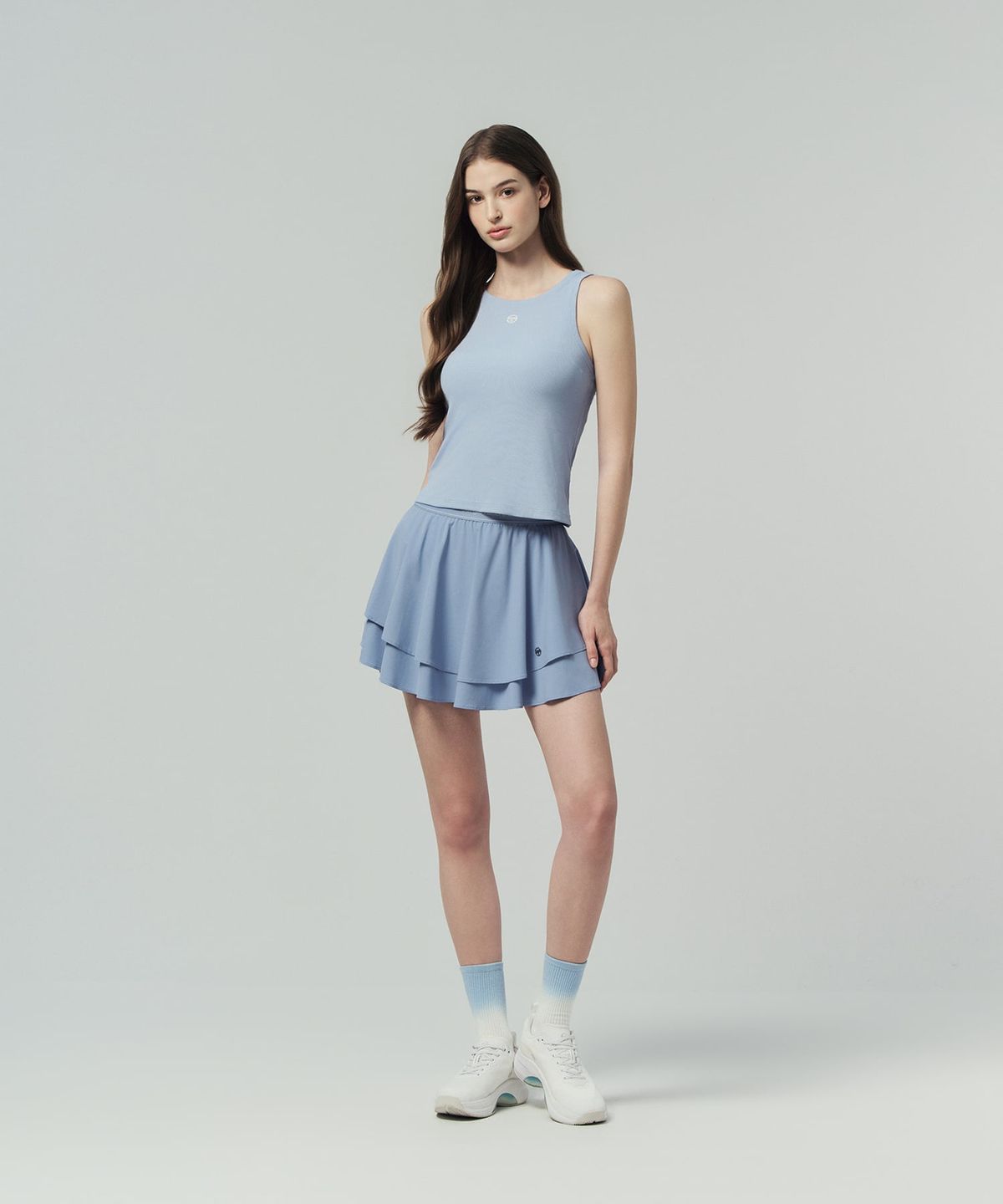 세르지오 타키니(SERGIO TACCHINI) W 립 슬림핏 슬리브리스 (L.Indigo)