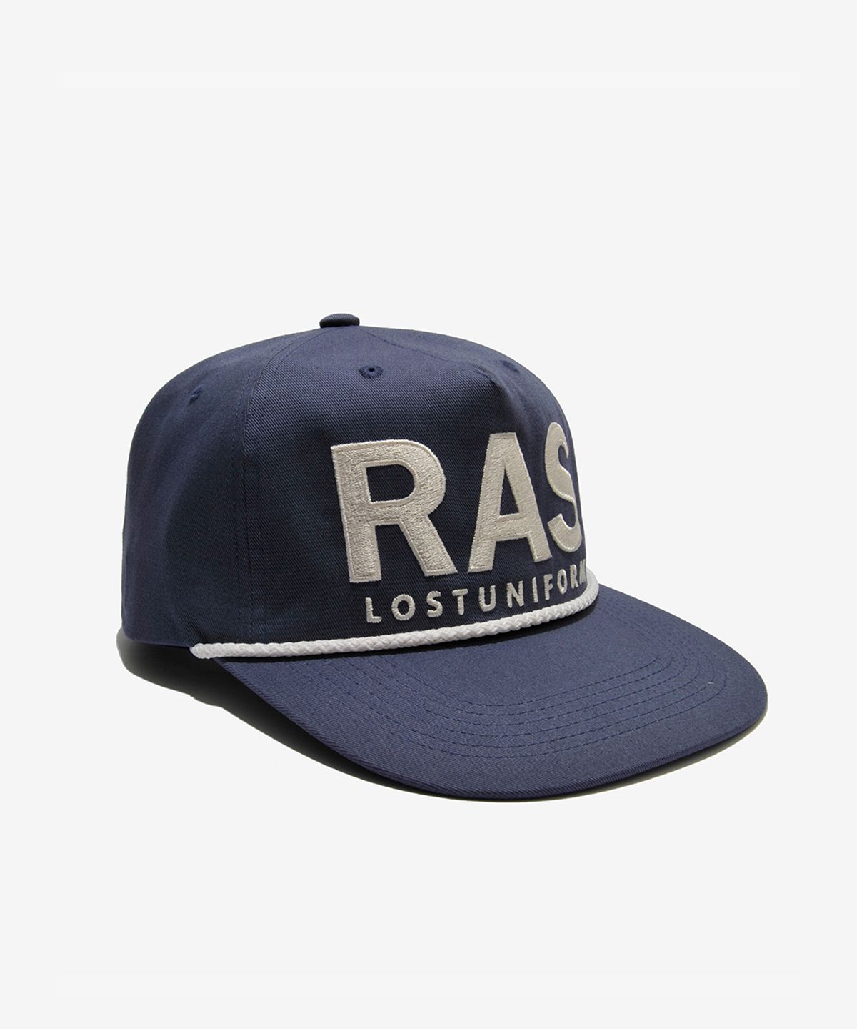 러스트앤스톤(RUSTANDSTONE) Ras 스트링 볼캡 네이비_Ras String Ball Cap Navy