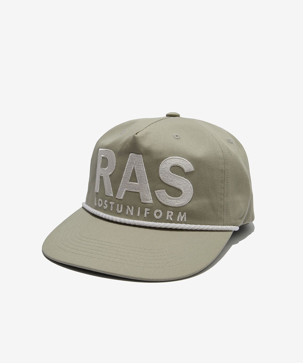 러스트앤스톤(RUSTANDSTONE) Ras 스트링 볼캡 카키_Ras String Ball Cap Khaki