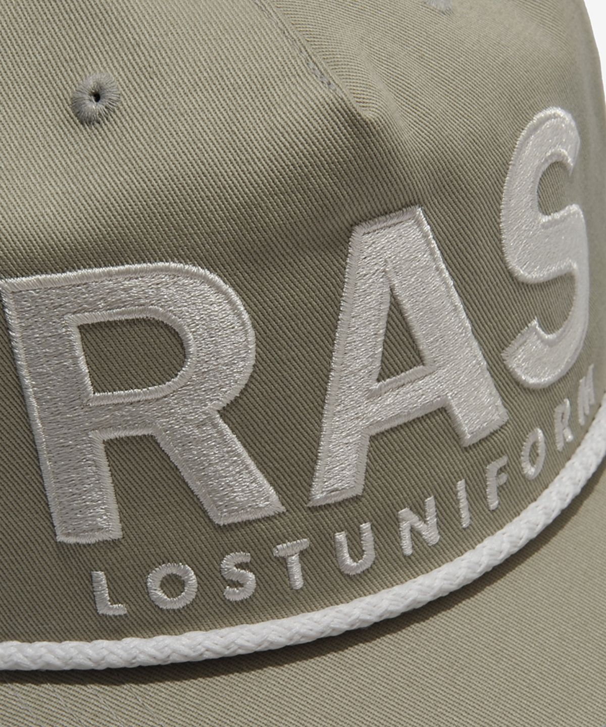 러스트앤스톤(RUSTANDSTONE) Ras 스트링 볼캡 카키_Ras String Ball Cap Khaki