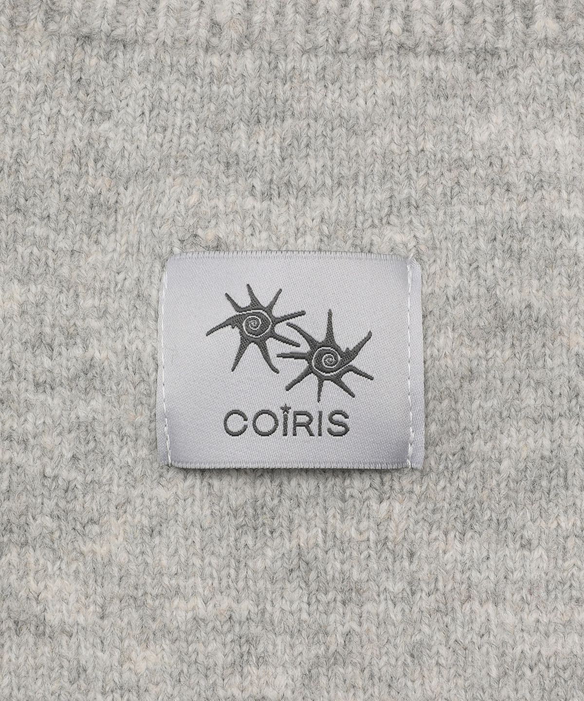 코이리스(COIRIS) 저니 사선 버튼 하이넥 후드 니트 가디건 (2컬러)