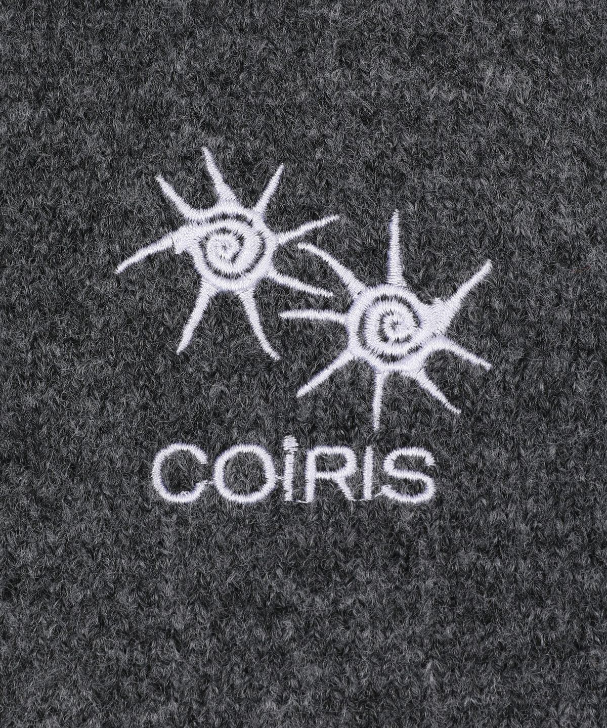 코이리스(COIRIS) 저니 사선 버튼 하이넥 후드 니트 가디건 (2컬러)