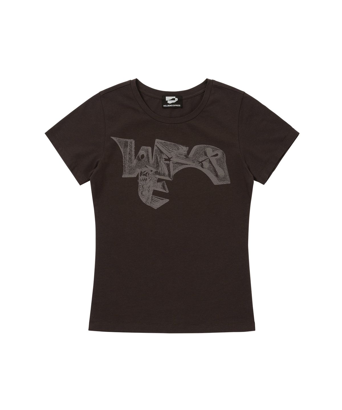 웰빙익스프레스(WELLBEING EXPRESS) WBE Stone Tee Brown