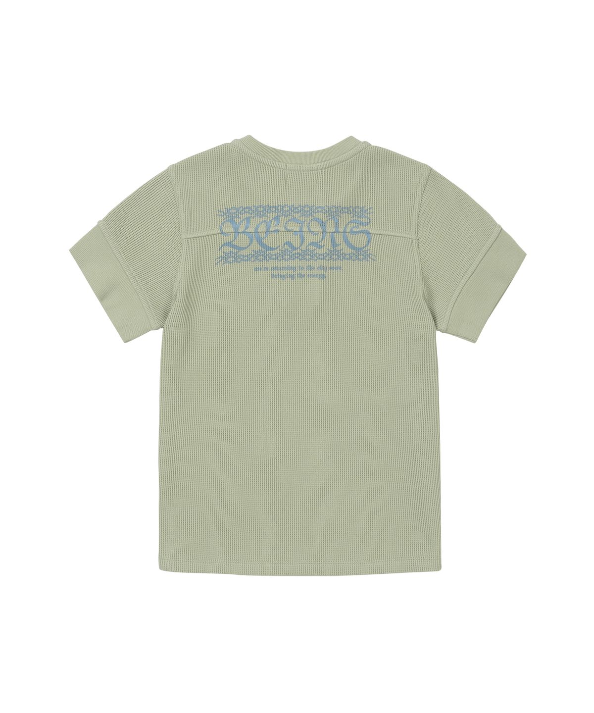 웰빙익스프레스(WELLBEING EXPRESS) Waffle Half Sleeve Mint