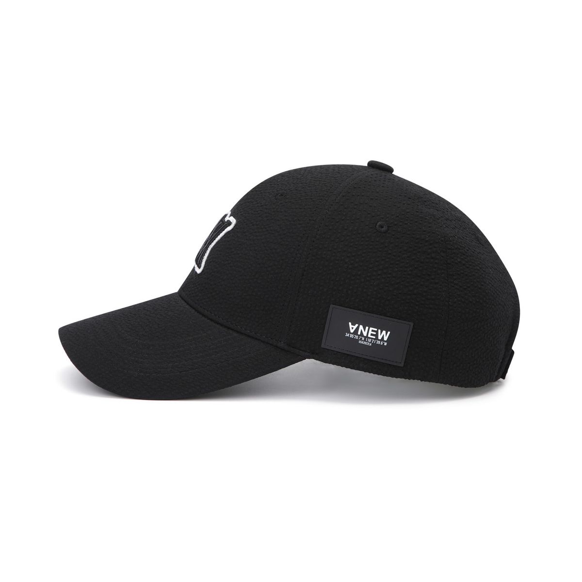 어뉴골프(ANEW GOLF) UNI SEERSUCKER CAP_BK