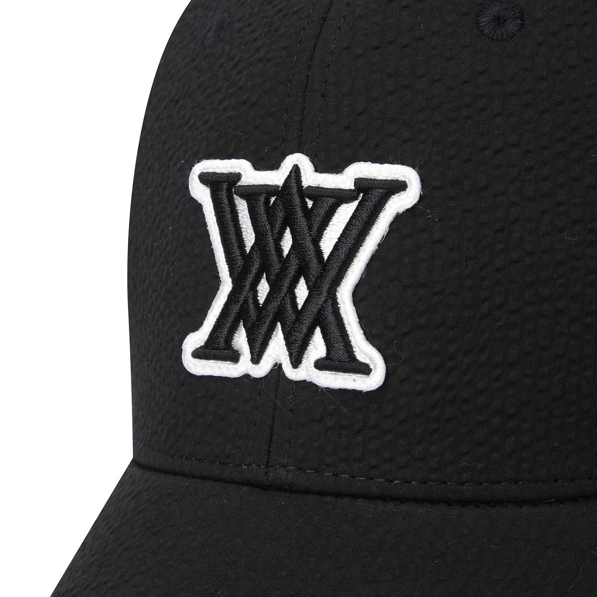 어뉴골프(ANEW GOLF) UNI SEERSUCKER CAP_BK