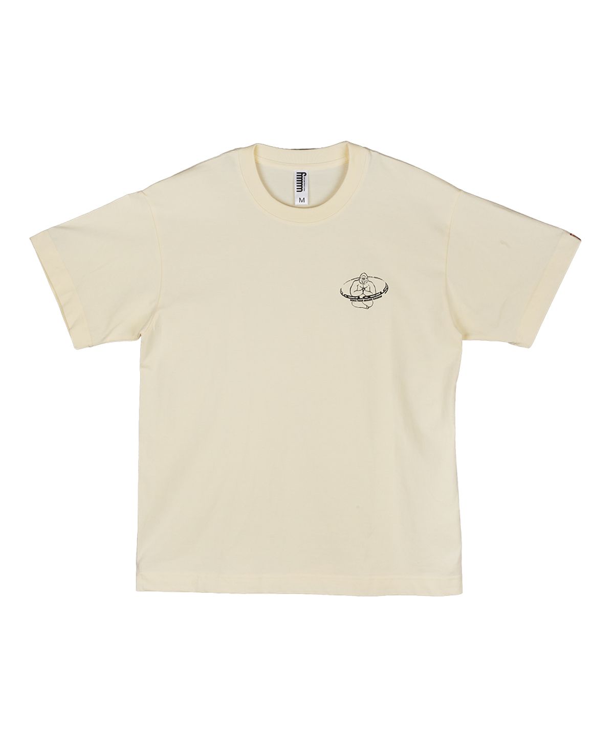 따따따와(WWWY) [WWWY]따따따와 고릴라마스떼 아사나 오버핏 반팔 티셔츠(2colors)