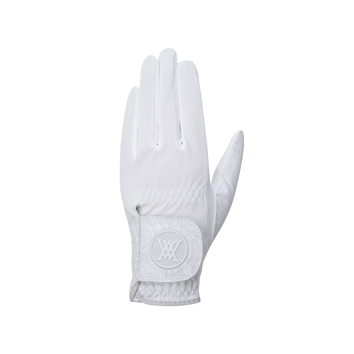 어뉴골프(ANEW GOLF) WOMEN PAISLEY MESH GLOVE(PAIR)_WH