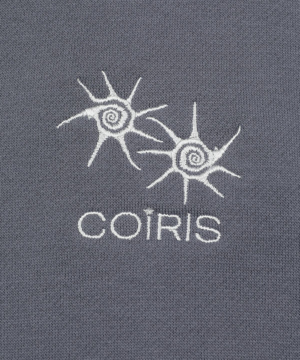 코이리스(COIRIS) 비플 셋업 사이드 절개 배색 후드 집업 남녀공용