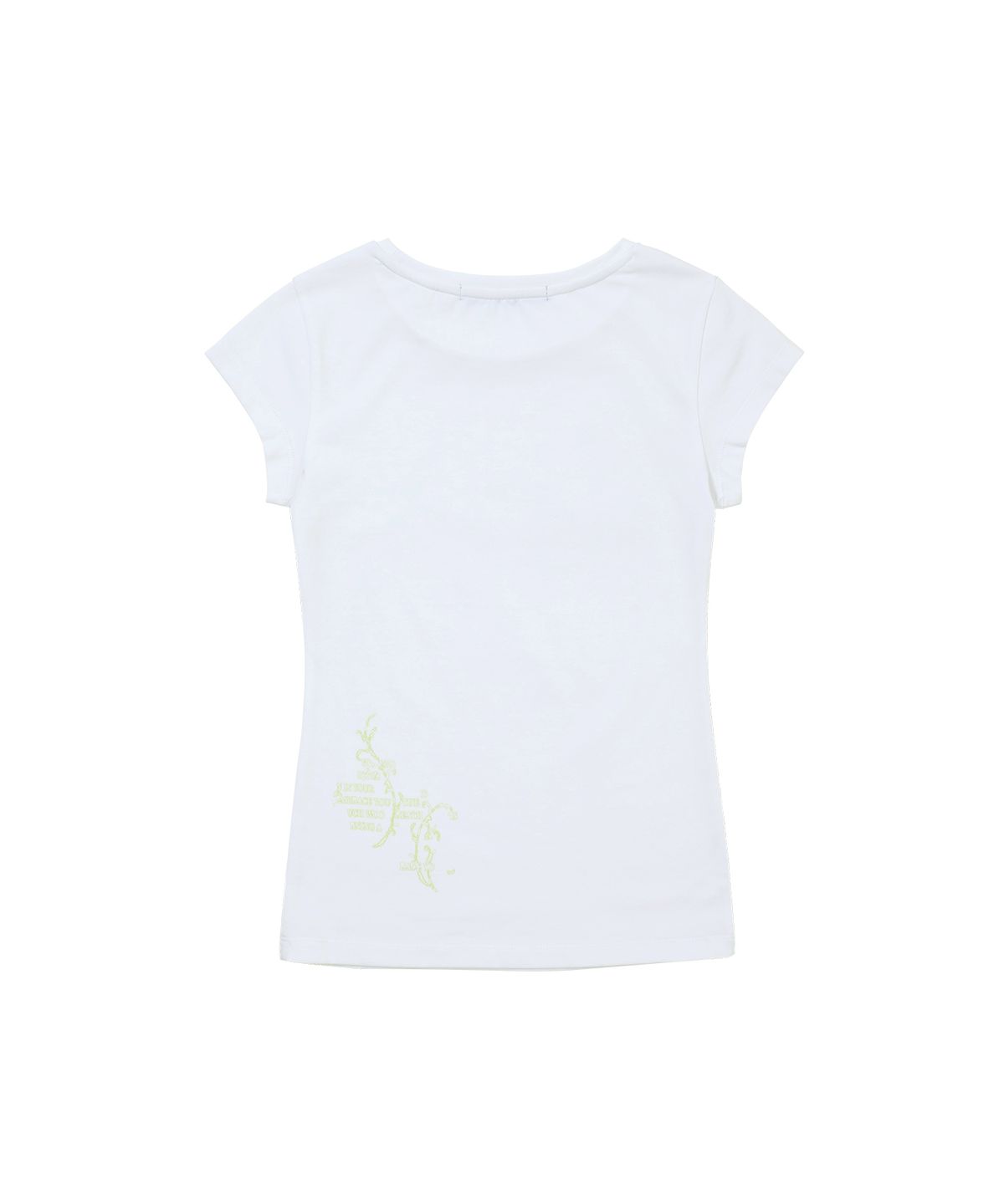 웰빙익스프레스(WELLBEING EXPRESS) Message Vine Half Sleeve White