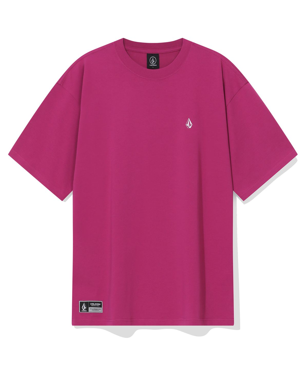 볼컴(VOLCOM) 히비스커스 오버핏 반팔티(바이올렛)