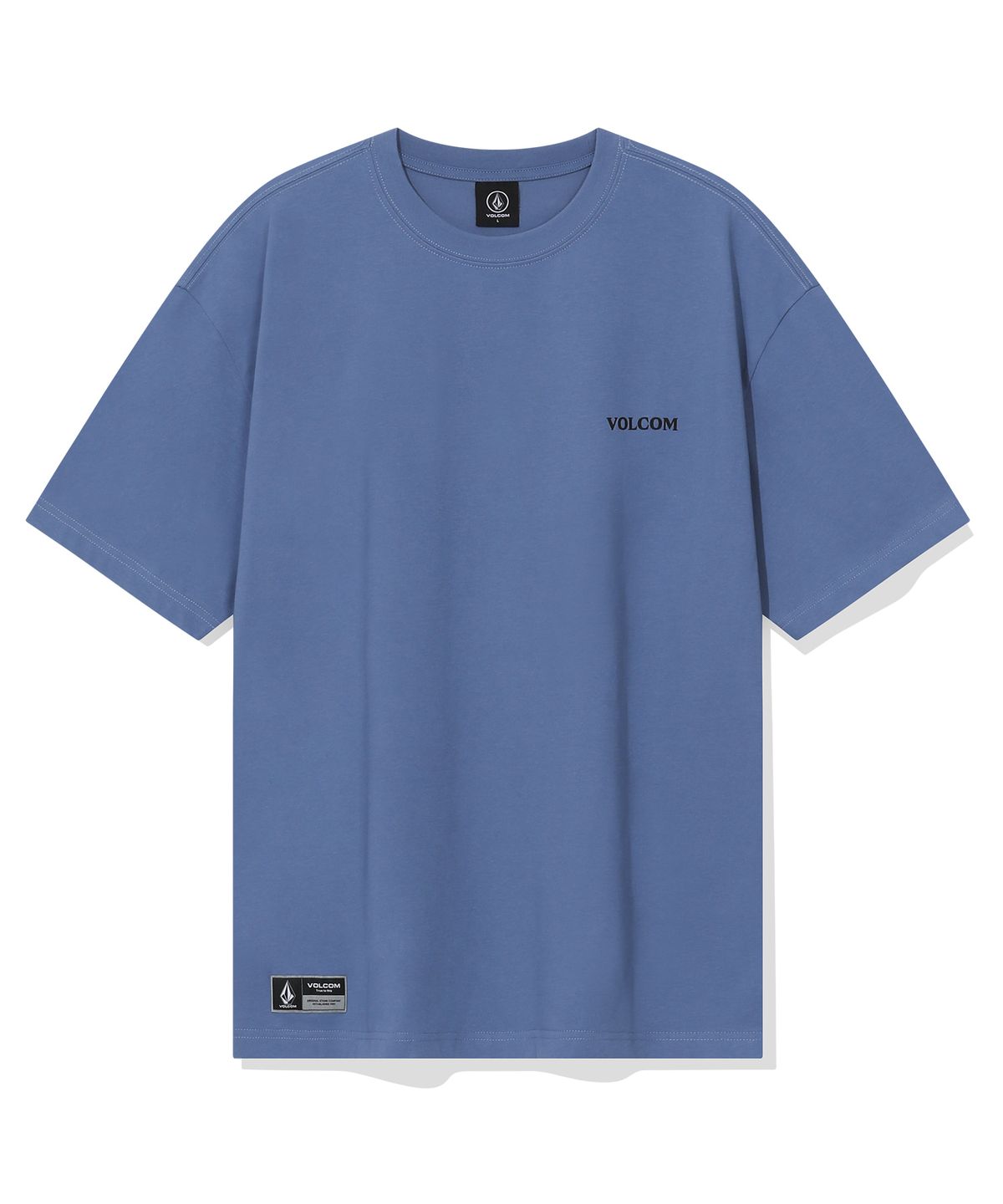 볼컴(VOLCOM) 서프버디 오버핏 반팔티(빈티지 블루)