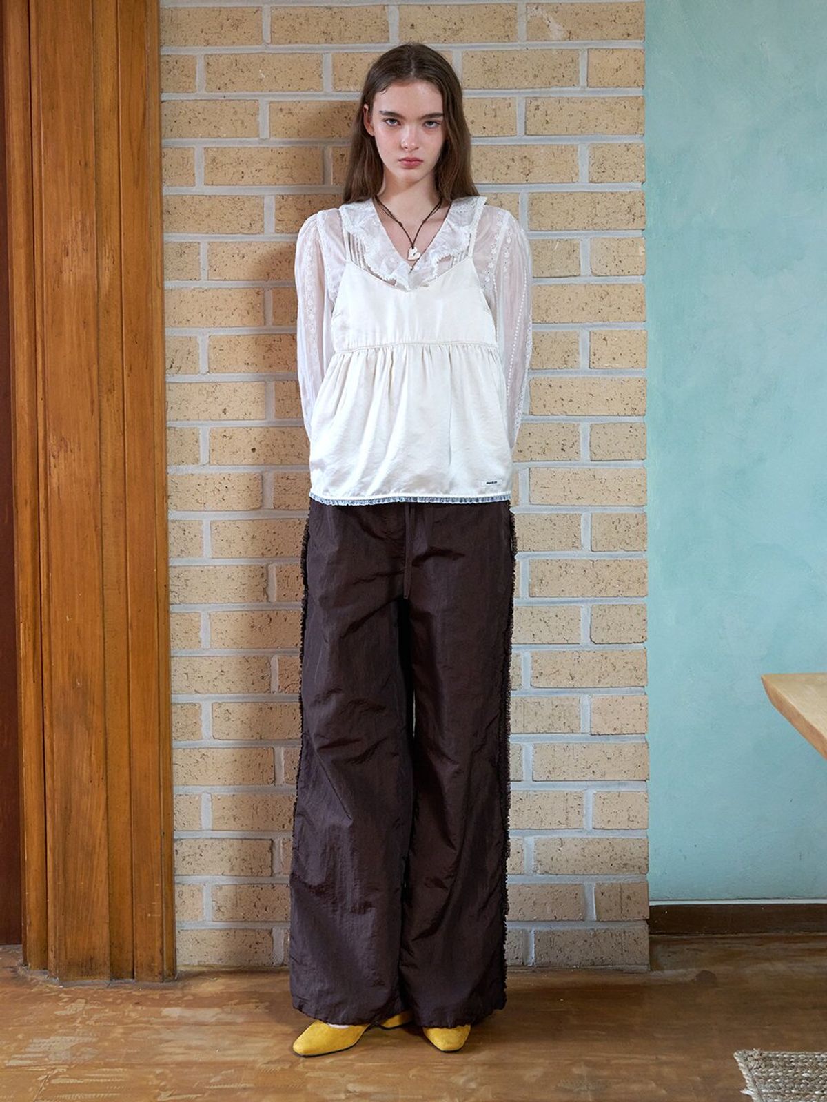 뮈뮈에르(MUEMUER) Layered Bustier Top MU2611BL101M_IVORY