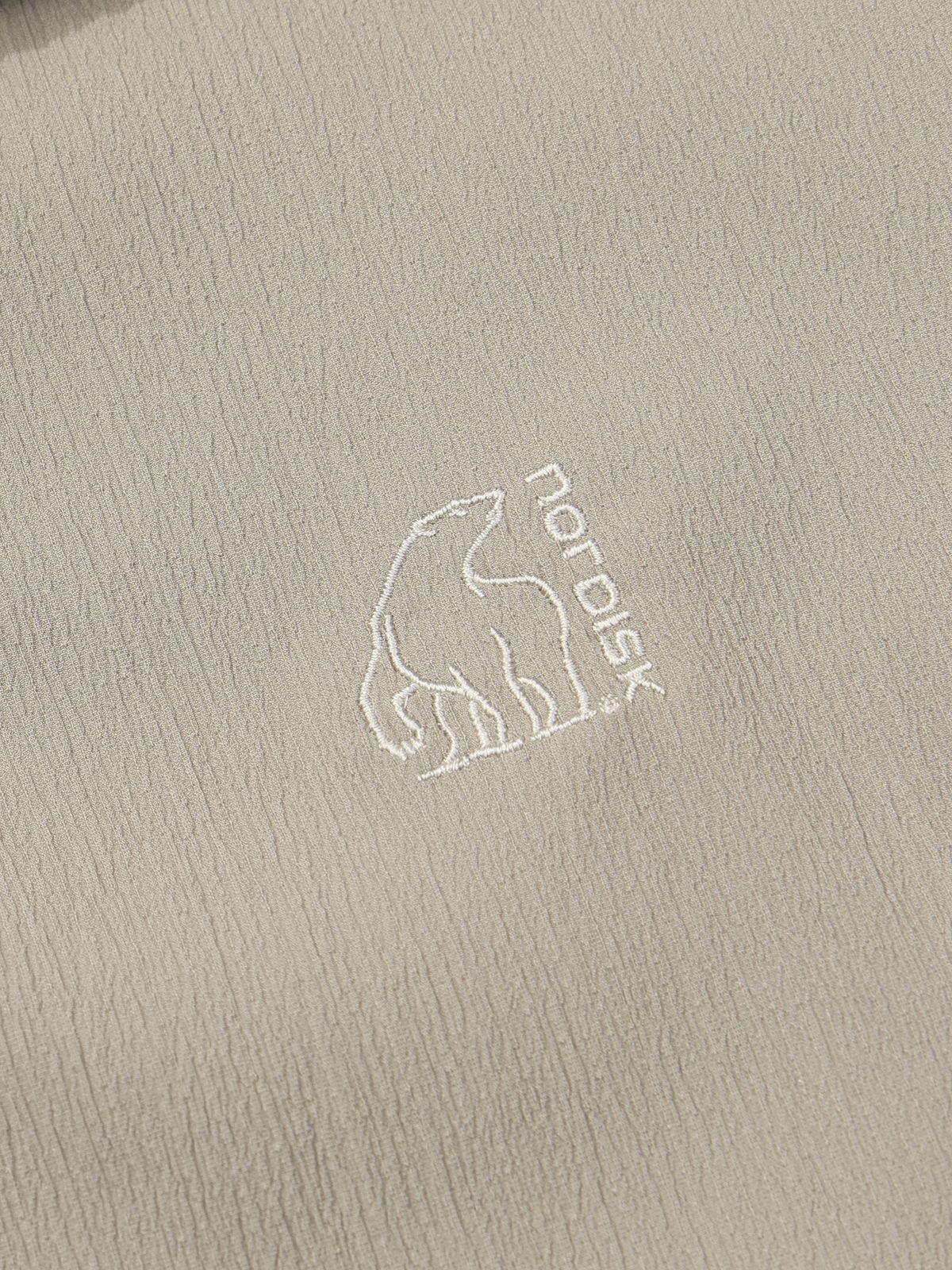 노르디스크(NORDISK) 크링클 반팔 티셔츠 - W_Beige