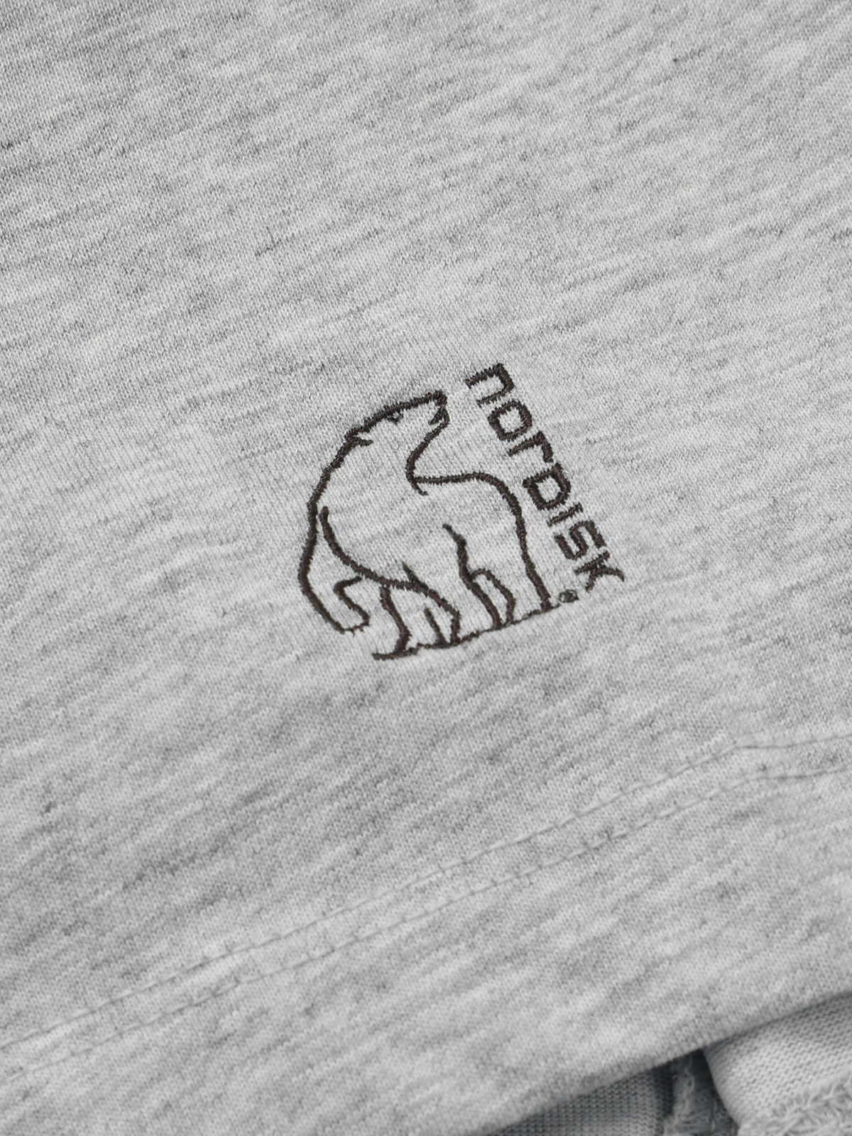노르디스크(NORDISK) 휘게 캠핑 반팔 티셔츠 - U_Melange GREY