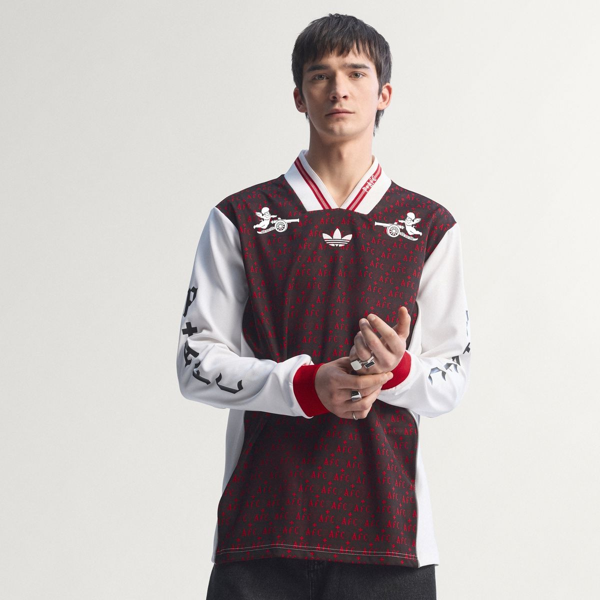 아디다스(ADIDAS) 아스날 FC Places+Faces Lifestyler 저지 KC1213