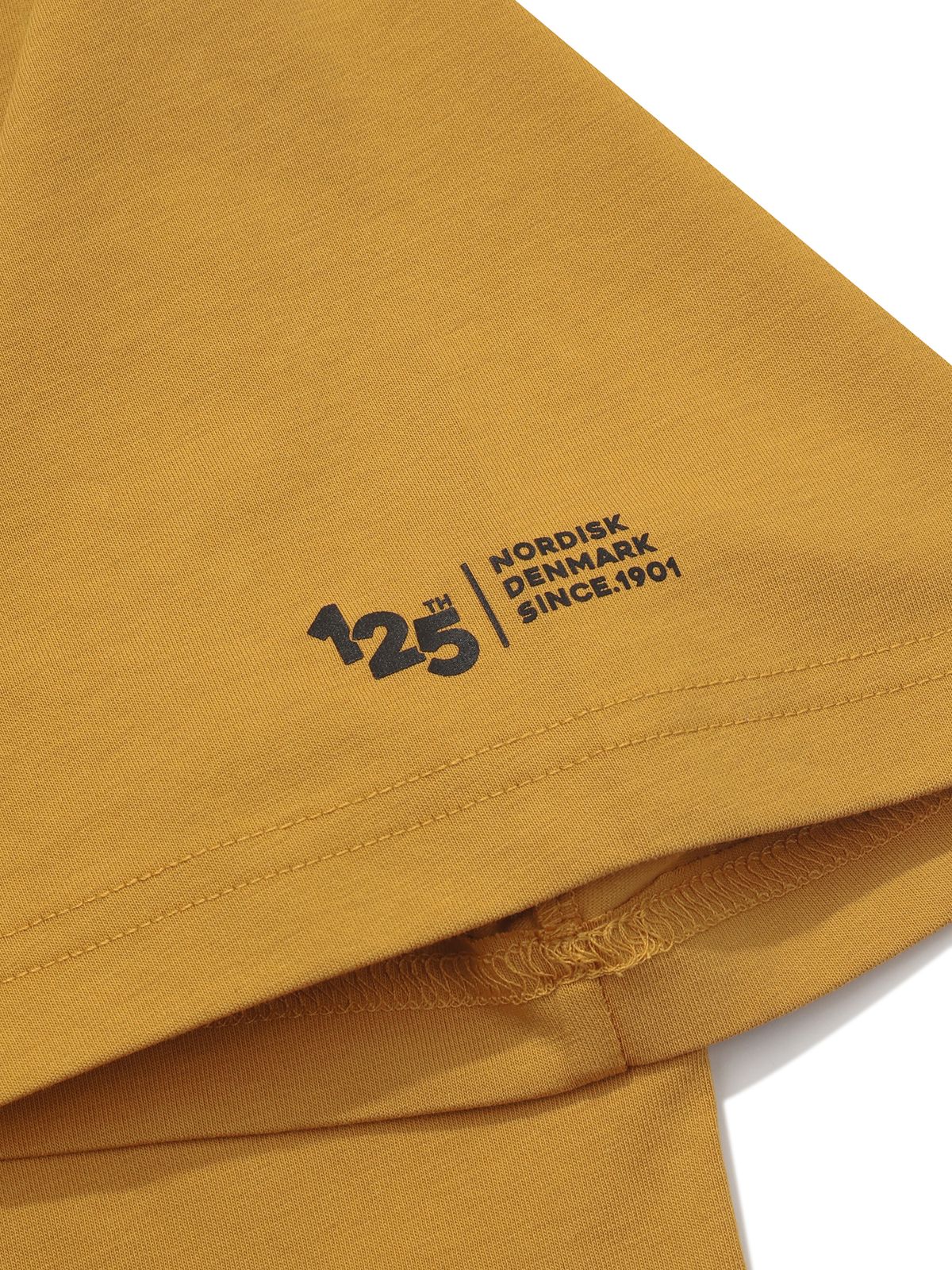 노르디스크(NORDISK) 125 캠핑 반팔 티셔츠 - U_Yellow