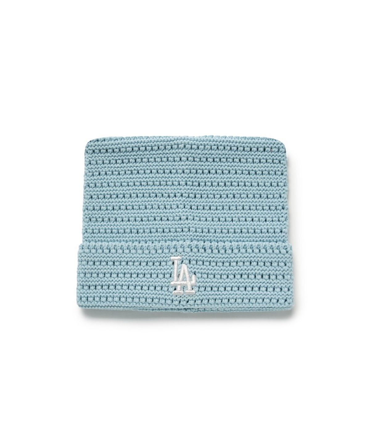 엠엘비 키즈(MLB KIDS) 미야옹 크로셰 비니 LA (L.Aqua blue)