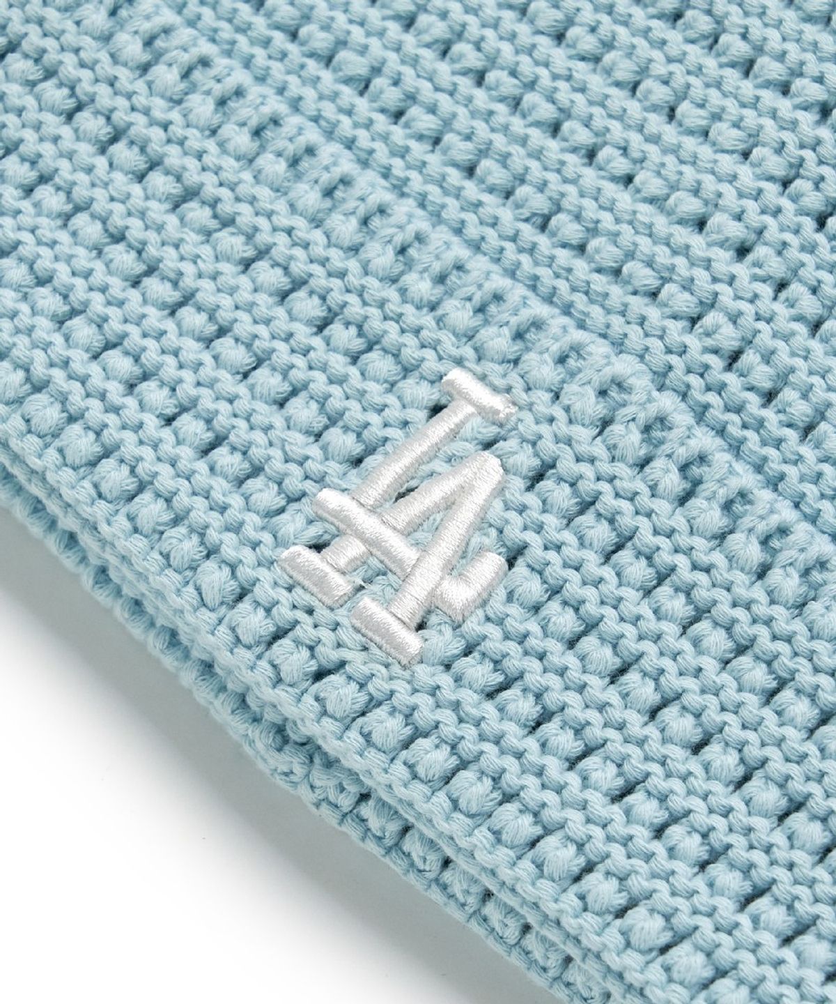 엠엘비 키즈(MLB KIDS) 미야옹 크로셰 비니 LA (L.Aqua blue)