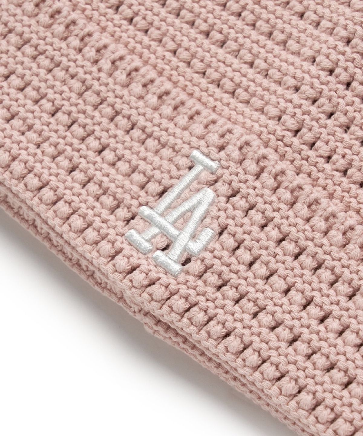 엠엘비 키즈(MLB KIDS) 미야옹 크로셰 비니 LA (Ptn.Coral)