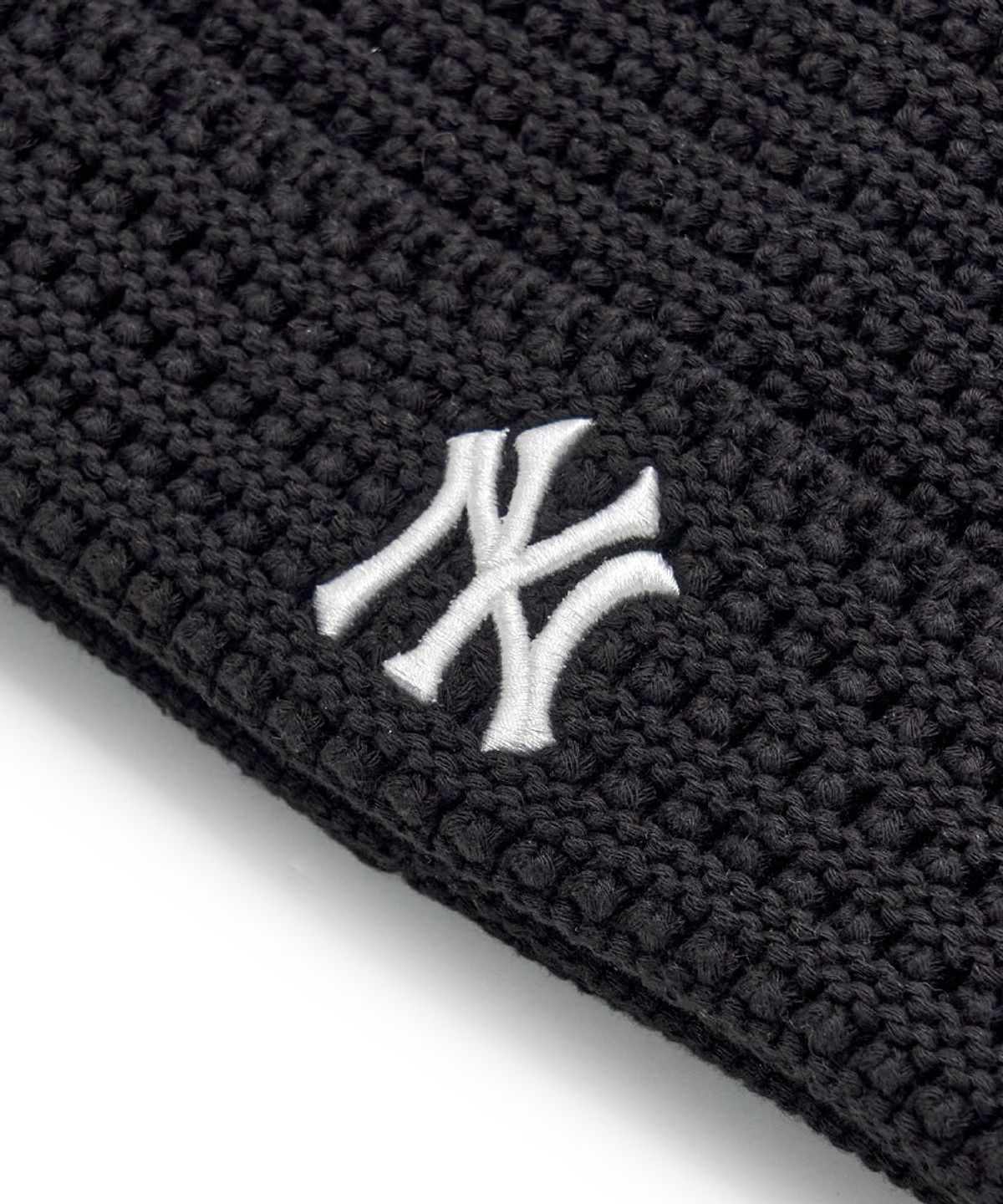 엠엘비 키즈(MLB KIDS) 미야옹 크로셰 비니 NY (Black)