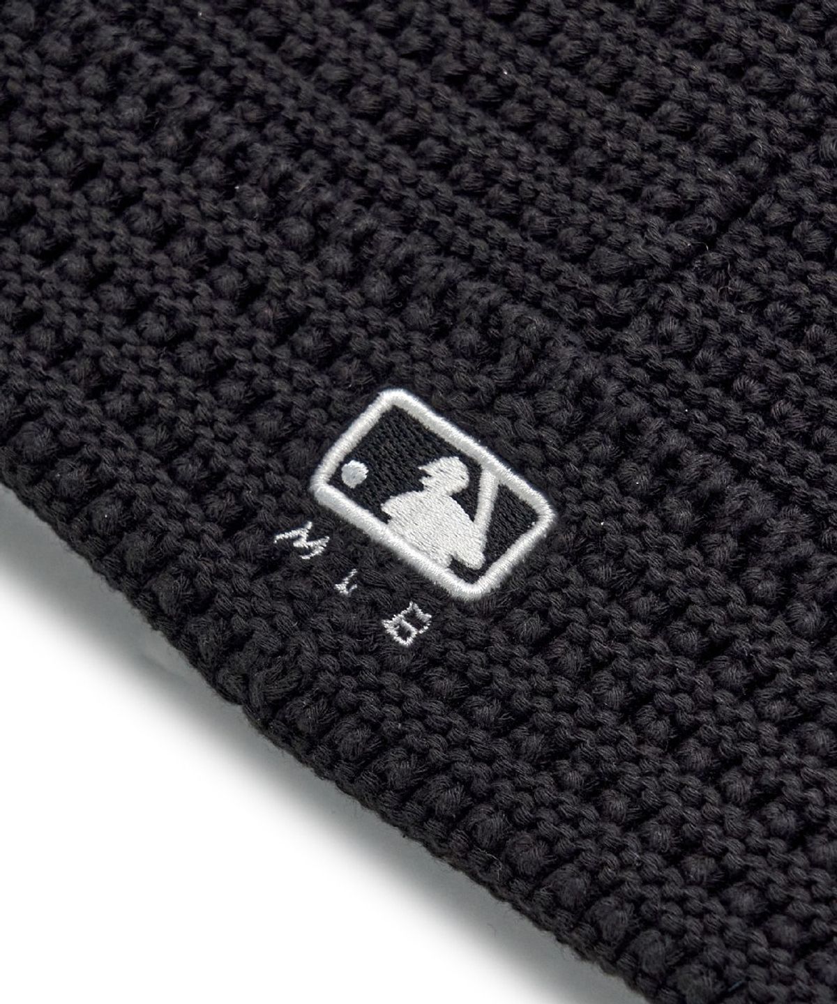 엠엘비 키즈(MLB KIDS) 미야옹 크로셰 비니 NY (Black)