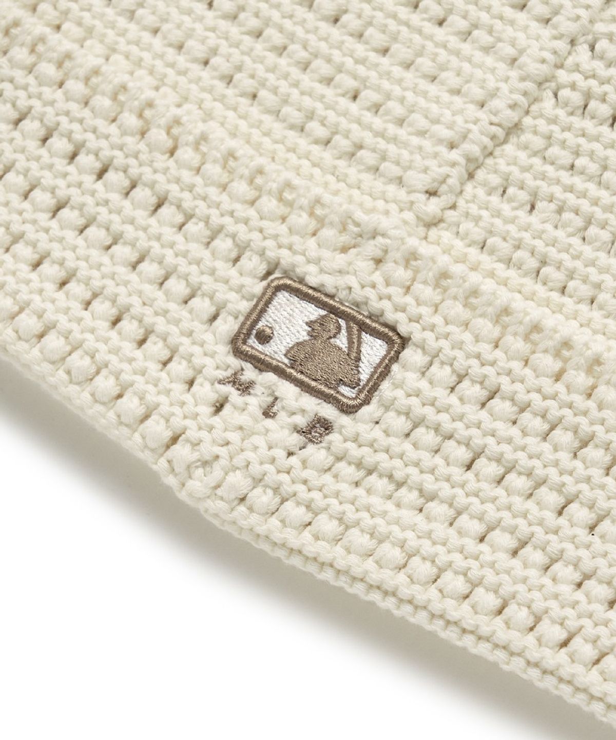 엠엘비 키즈(MLB KIDS) 미야옹 크로셰 비니 NY (Cream)