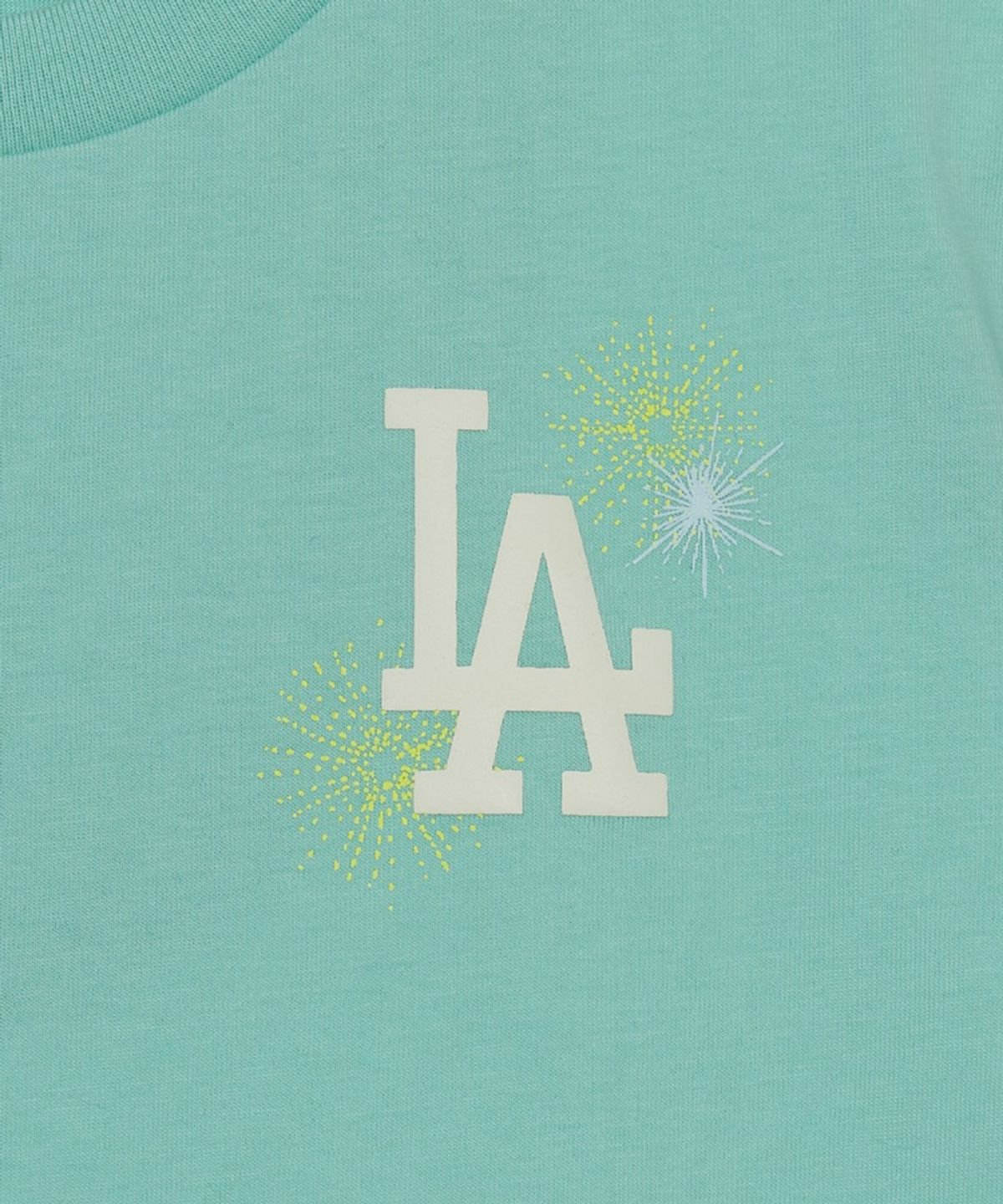 엠엘비 키즈(MLB KIDS) 스포티브 썸머 구름 아트웍 티셔츠 LA (Mint)