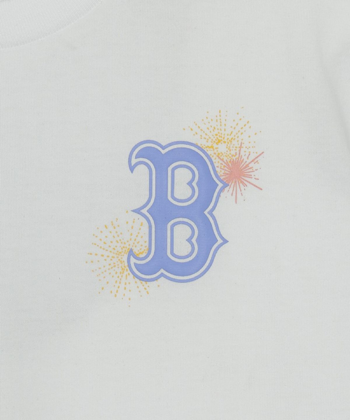 엠엘비 키즈(MLB KIDS) 스포티브 썸머 구름 아트웍 티셔츠 BOS (White)