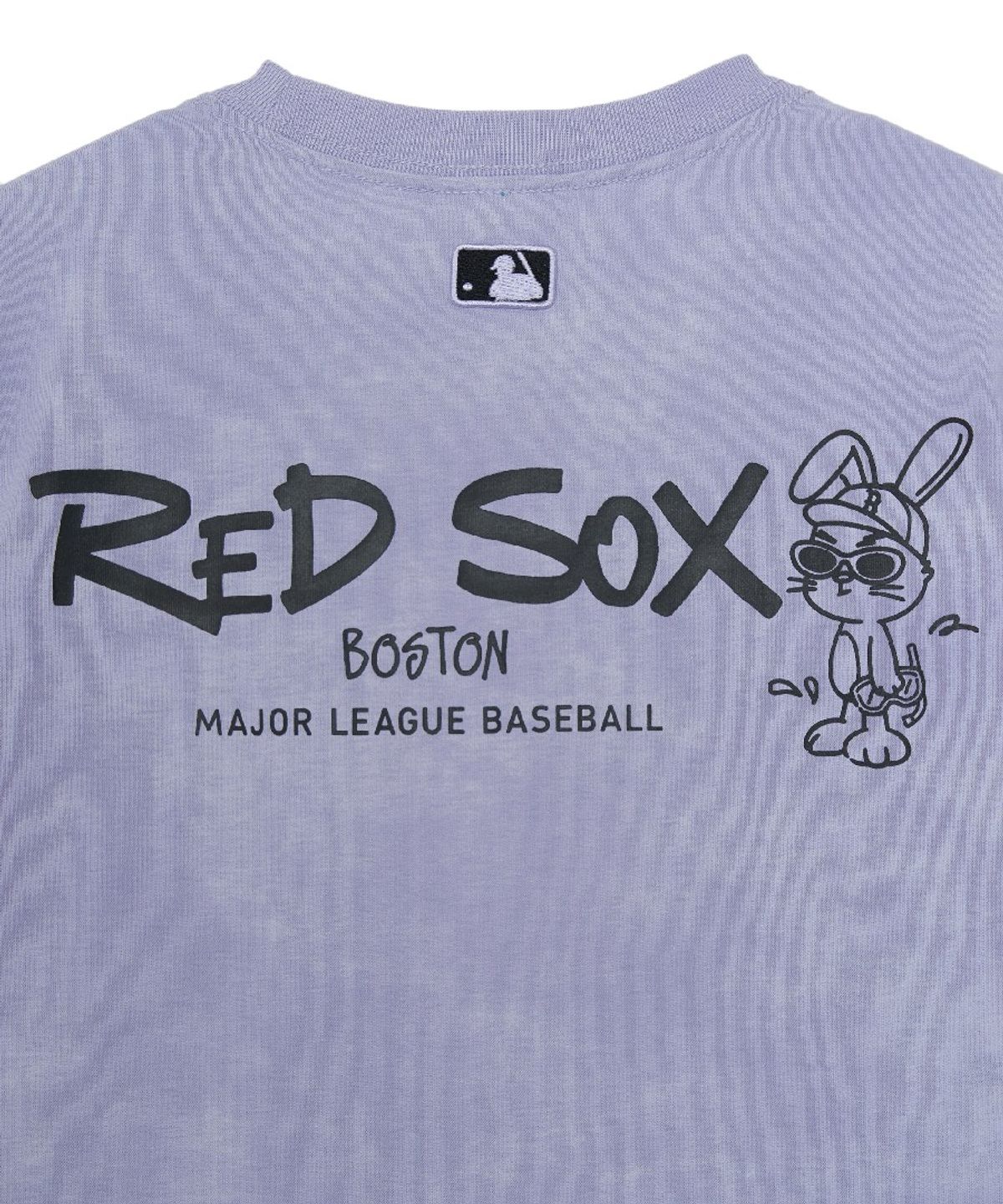 엠엘비 키즈(MLB KIDS) 스트릿 바크&바니 타이다이 DTP 티셔츠 BOS (Violet)