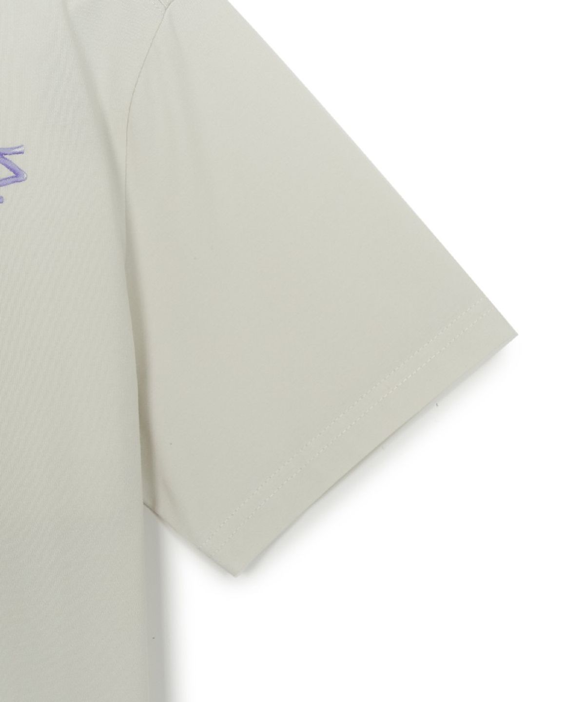 엠엘비 키즈(MLB KIDS) 스트릿 베이직 레터링 아트웍 티셔츠 NY (Mg.Cream)